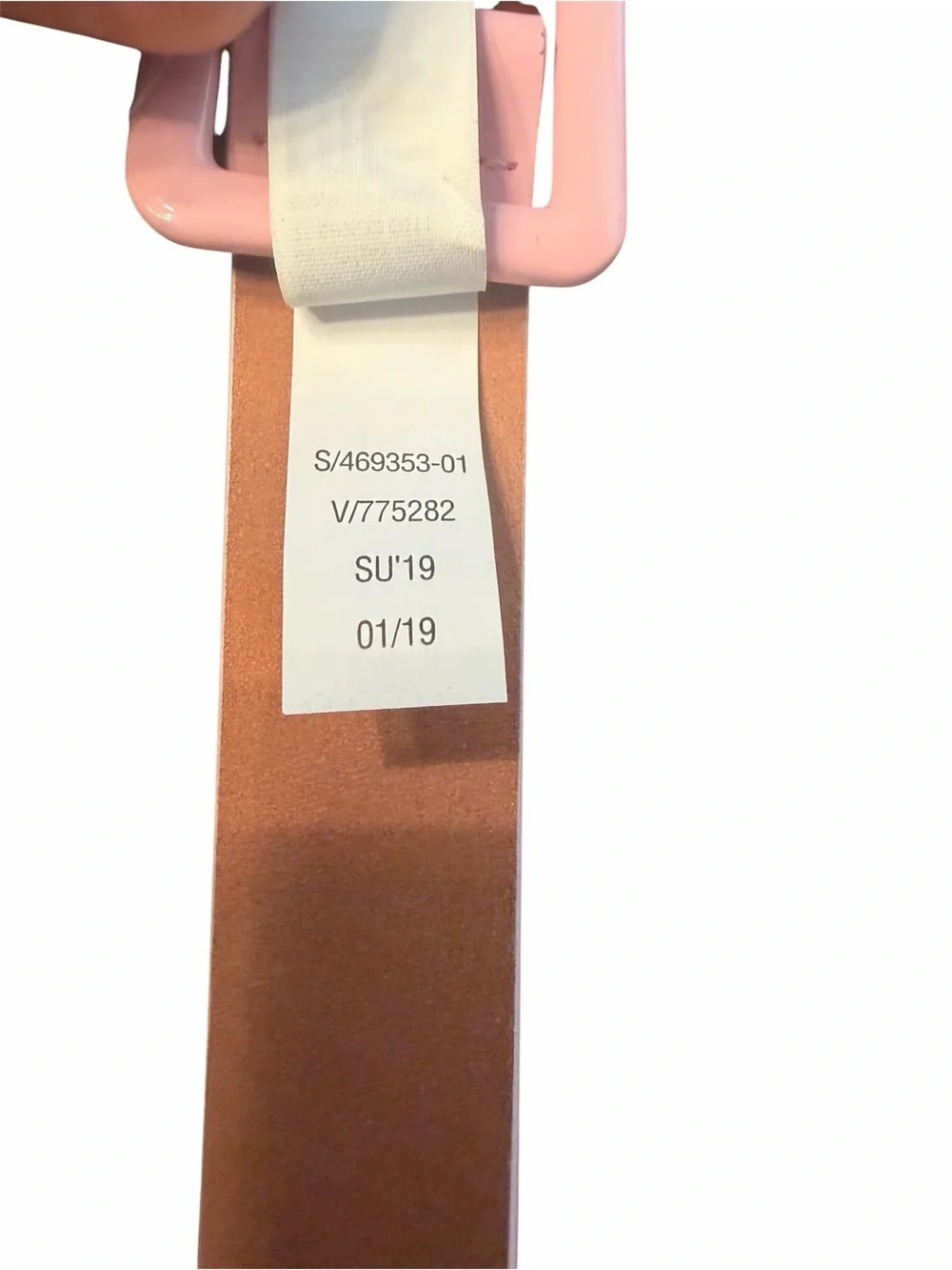 NWT Banana Republic Women’s Pink Patent Leather Belt